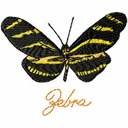 Butterfly Embroidery Design 11